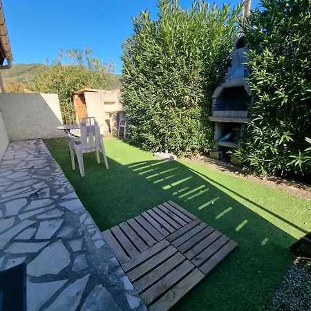 Joli F2 Avec Jolie Terrasse -appt4 Amelie-les-Bains-Palalda